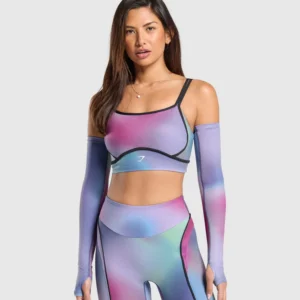 GYMSHARK SET ICON ONE MYSTIC LILAC