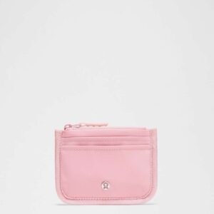 LULULEMON TRUE IDENTITY CARD CASE PINK TIDE