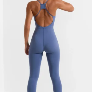 BO&TEE UNITARD OPEN BACK SLATE BLUE
