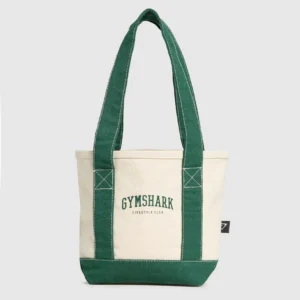 GYMSHARK COLLEGIATE MINI TOTE WHITE
