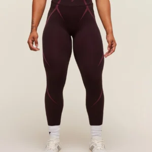 GYMSHARK LEGGINGS APEX LIFT CHERRY PURPLE