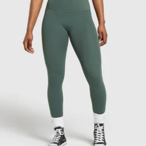 GYMSHARK LEGGINGS LEGACY SLATE TEAL